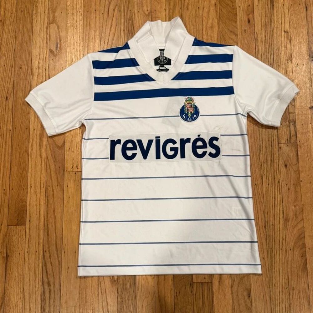 FC Porto 1985-86 Retro Away Soccer Football Jersey Shirt Revigrés NWT Size S
